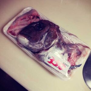 瀬戸内の鯛のアラ