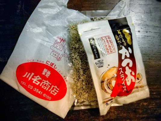 【築地のおいしいもの】お越し頂いている方から頂きました。