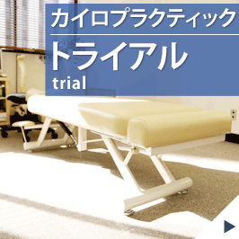 カイロプラクティックトライアル ｜chiropractic trial