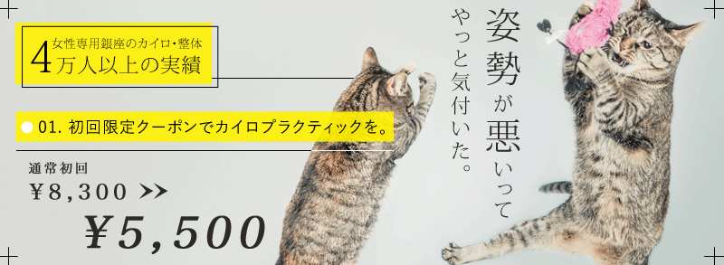 【9月末日まで】カラダラボのカイロプラクティック・整体や小顔矯正で使える初回限定クーポン｜姿勢が悪いってやっと気付いた。